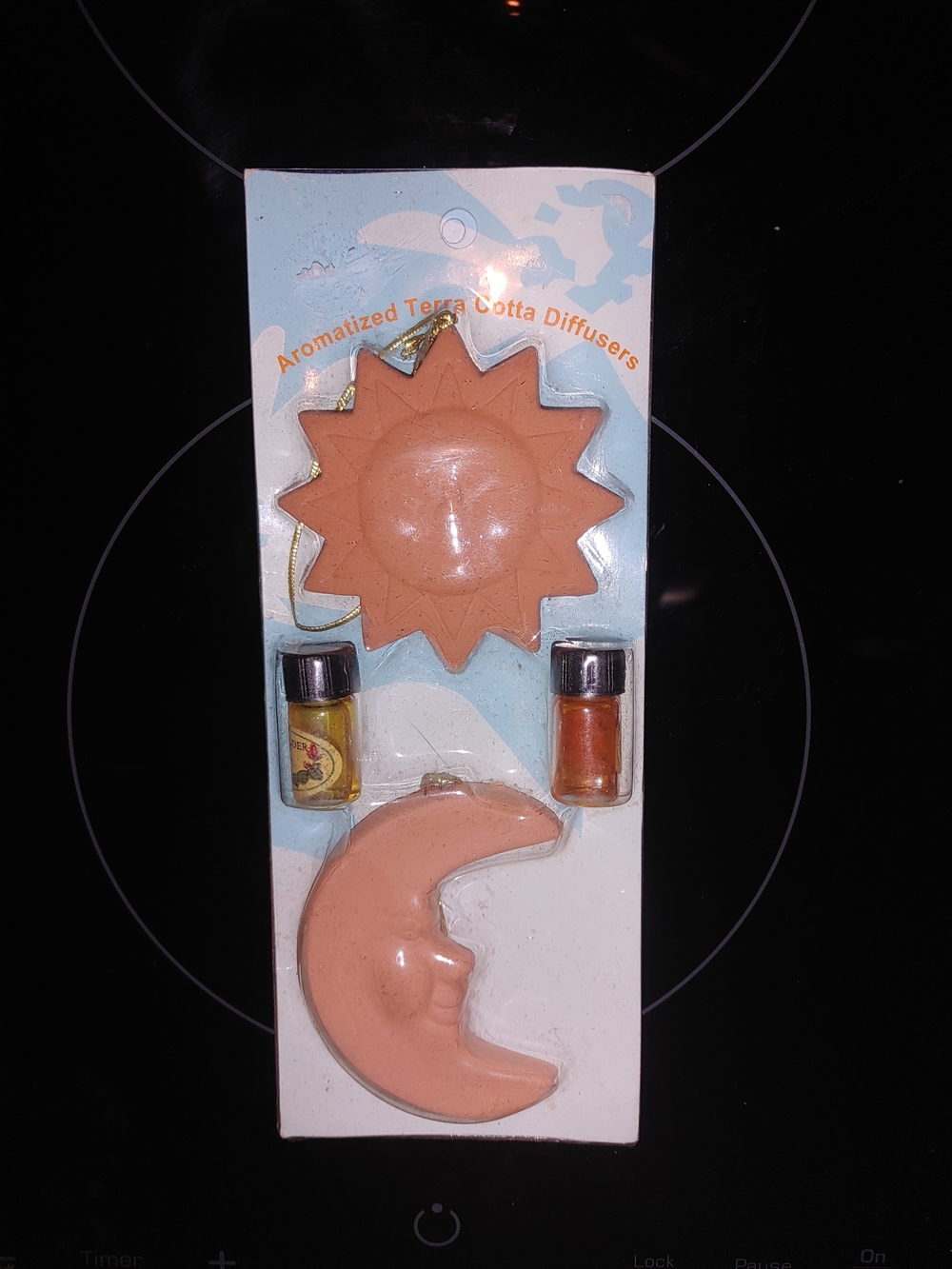 Terracotta Sun & Moon Diffuser Set - Peach